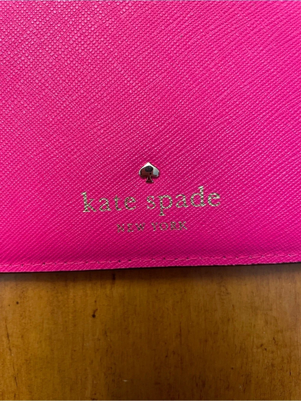 Kate Spade Hot Pink Wristlet Clutch - Structured Women’s Bag-NWOT